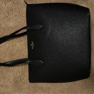 Kate Spade Black Glimmer Tote Bag